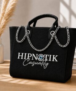 Bolso lino bordado 3D
