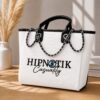 Bolso lino bordado 3D