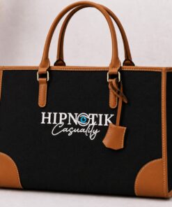 Bolso de lona bordado 3D