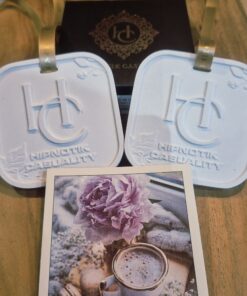 Ambientador Sólido Aroma "DUBAI" – Pack 2 Unidades | Aroma Intenso y Duradero | Ambientador para Coche, Baño, Armarios, Oficina | Estilo Oriental de Lujo