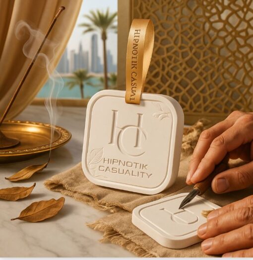 Ambientador Sólido Aroma "DUBAI" – Pack 2 Unidades | Aroma Intenso y Duradero | Ambientador para Coche, Baño, Armarios, Oficina | Estilo Oriental de Lujo - Imagen 5