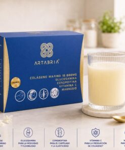 Colágeno Marino 10.000 mg con Glucosamina, Condroitina, Magnesio y Vitamina C – Artabria