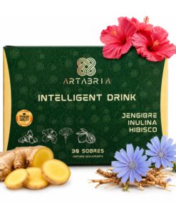 ARTABRIA Intelligent Drink con Jengibre, Inulina e Hibisco – 30 Sobres