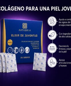 Colágeno Marino 10.000 mg con Glucosamina, Condroitina, Magnesio y Vitamina C – Artabria