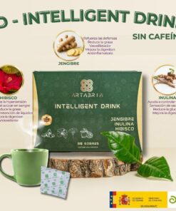 ARTABRIA Intelligent Drink con Jengibre, Inulina e Hibisco – 30 Sobres