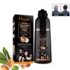 Champú Tinte Negro 400 ml | Cubre Canas con Colágeno y Argán