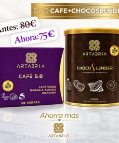 Pack Artabria Café 5.0 + ChocoSlender | Café Verde y Chocolate