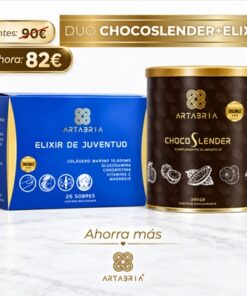 Pack Artabria ChocoSlender + Elixir de Juventud | Colágeno Marino