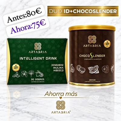Pack Artabria Intelligent Drink + ChocoSlender