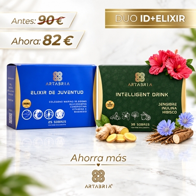 Pack Artabria Elixir de Juventud + Intelligent Drink