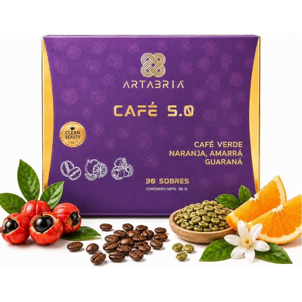 Pack Artabria Café 5.0 + Intelligent Drink – 60 Sobres